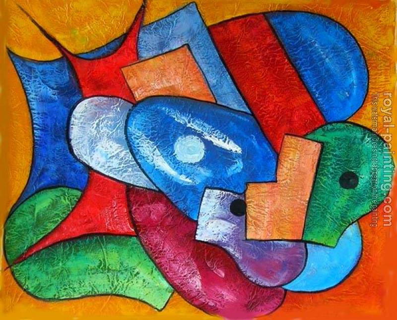 Hand Painted : Modern oil painting Hand Painted : Modern oil painting